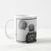 Mug 2 photos en noir et blanc (Gauche)