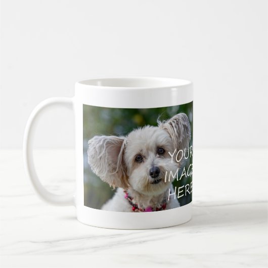 Mug 2 Photos Faites Votre Propre Nouveau Pet Chat Chie (Gauche)