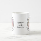 Mug 2 Photos Je t'aime Grand-Père Nom Message (Centre)