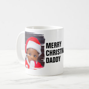 Mug 2 photos personnalisées Joyeux Noël
