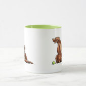 Mug 2 Rhodesian Ridgebacks (Centre)