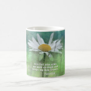 Mug 2 Samuel 22:33 C'est Dieu qui m'arme avec force