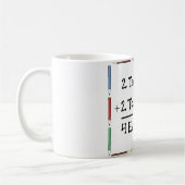 Mug 2 Teach est les 2 vies 4 de contact jamais (Gauche)