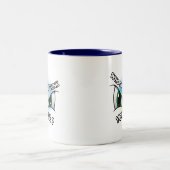Mug 2 Tons 11oz : Qui pensez-vous (bleu) (Centre)
