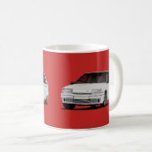 Mug 2 x blanc Citroën BX GT i (Devant droit)