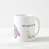 Mug 2CV - le canard - la légende (Devant droit)