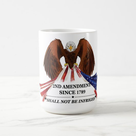 Mug 2e amendement Oreiller (Centre)