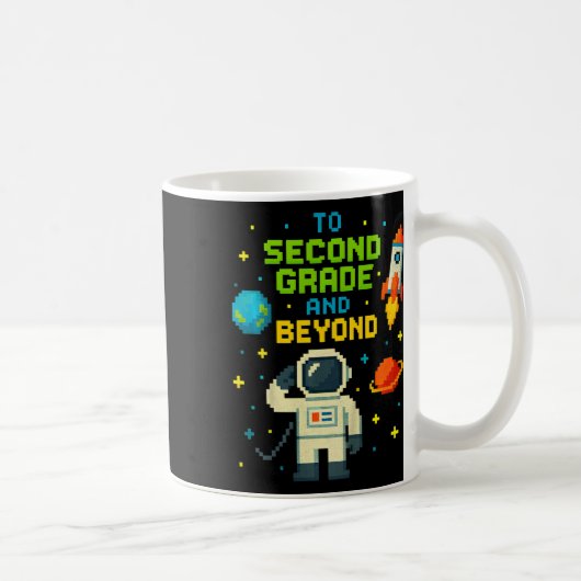 Mug 2e année et au-delà Astronaut Space Boys Gamer Fi (Droite)