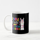 Mug 2e année No Prob-llama Enseignant Premier jour (Gauche)
