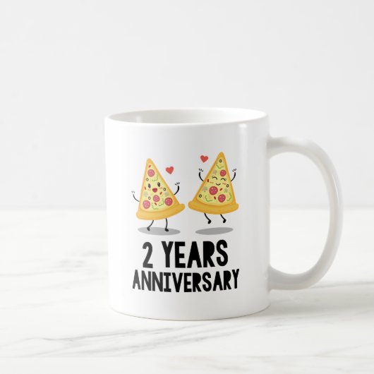 Mug 2e anniversaire 2 ans (Droite)