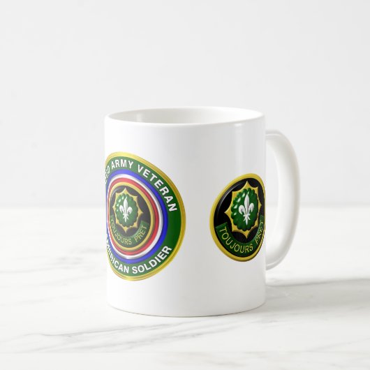 Mug 2e cavalerie blindée (Devant droit)