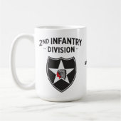 Mug 2e division d'infanterie - Correctif personnalisé (Gauche)