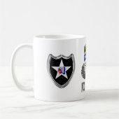 Mug 2e division d'infanterie Ranger Airborne Papa (Gauche)