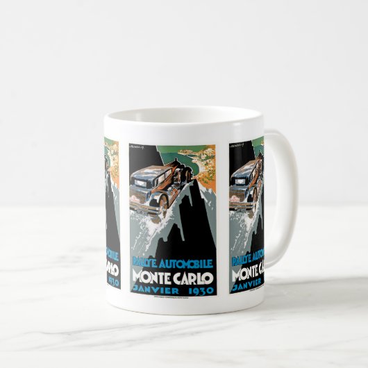 Mug 2e Grand Prix Automobile de Monaco (Devant droit)