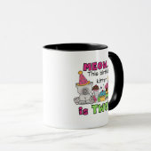 Mug 2e t-shirts et cadeaux d'anniversaire Kitten (Devant droit)