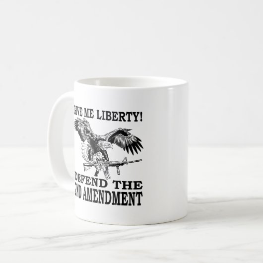 Mug 2ème Amendement Eagle (Devant gauche)