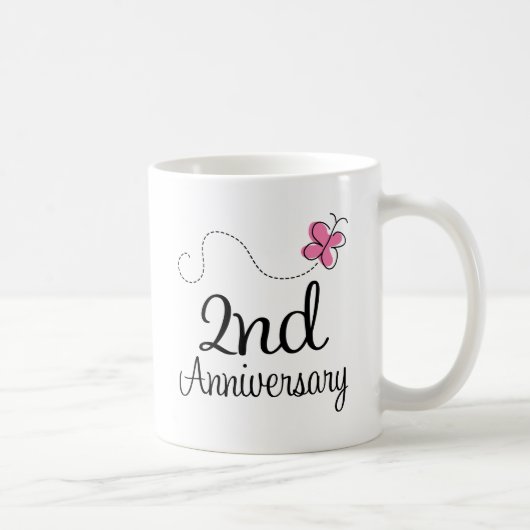 Mug 2ème Anniversaire (Droite)