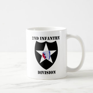 Mug 2ème Division d'infanterie avec le texte