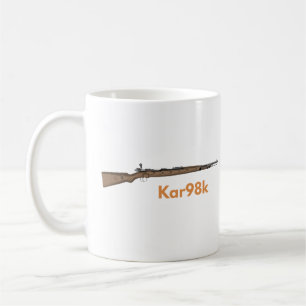 Mug 2ème guerre mondiale allemand Rifle Karabiner 98k