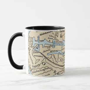Mug 2ème siècle de CARTE du MONDE