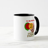 Mug 2ème T-shirts et cadeaux d'anniversaire de partie (Devant droit)