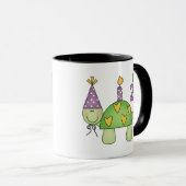 Mug 2ème Tortue d'anniversaire (Devant droit)