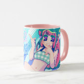 Mug 2nd Anniversary Hikiringo -- Summer Neto chan (Devant droit)