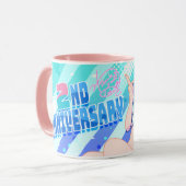Mug 2nd Anniversary Hikiringo -- Summer Neto chan (Devant gauche)