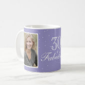 Mug 30 and Fabulous Elegant Birthday Photo  (Devant gauche)