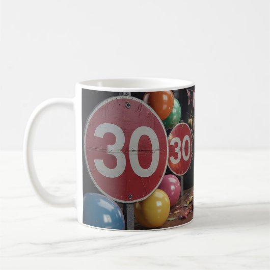 Mug 30 ans (Gauche)