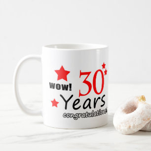 Mug 30 ans d'anniversaire