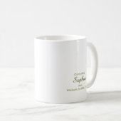 Mug 30 choses que nous aimons de vous 30e anniversaire (Devant droit)