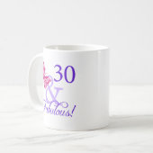 Mug 30 Et Fabuleux Anniversaire (Devant gauche)