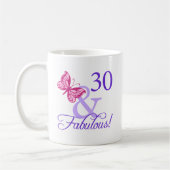 Mug 30 Et Fabuleux Anniversaire (Gauche)