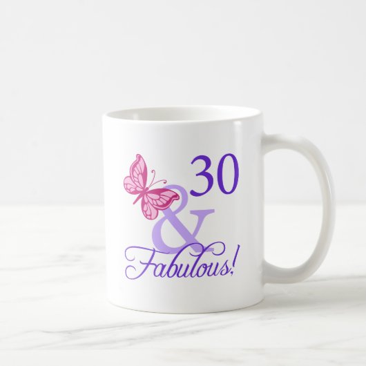 Mug 30 Et Fabuleux Anniversaire (Droite)