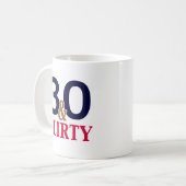 Mug 30 et Flirty 30e anniversaire (Devant gauche)
