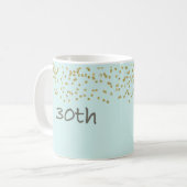 Mug 30e anniversaire Confetti (Devant gauche)