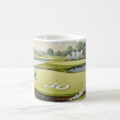 Mug 30e anniversaire de golf sur le golf (Centre)