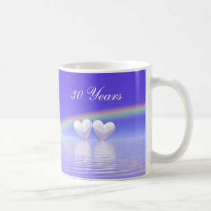 Mug 30e anniversaire Pearl Hearts