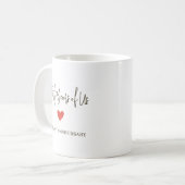 Mug 30e anniversaire – Trente ans ensemble (Devant gauche)