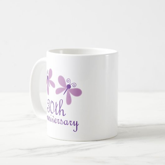 Mug 30ème Anniversaire de mariage (Devant gauche)
