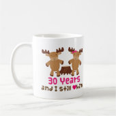 Mug 30ème Cadeau d'anniversaire pour elle (Gauche)