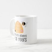 Mug 30ème Cadeau de couples d'anniversaire (Devant gauche)