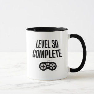 Mug 30ème niveau 30 d'anniversaire de Gamer drôle