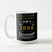 Mug 30th Birthday 1996 Legendary Retro (Gauche)