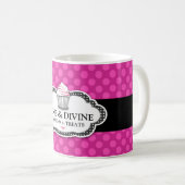 Mug 311 points roses divins (Devant droit)