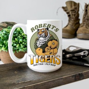 Mug 319 Tigers Air Force BMT Graduation Cadeau personn