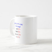 Mug 31 coupons la merde (Devant gauche)