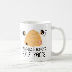 Mug 31ème Cadeau de couples d'anniversaire