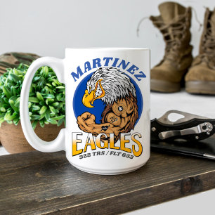 Mug 322 Eagles Air Force BMT Graduation Cadeau personn